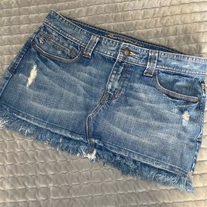 Abercrombie & Fitch Vintage Denim Mini Skirt 🌟
